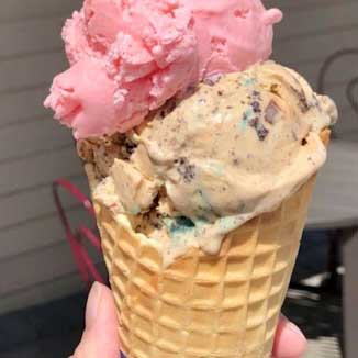Two flavor cone